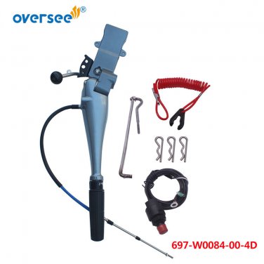 663-42111 Steering Tiller Handle Assembly Yamaha  Enduro 697-W0084-00-4D 48-55HP