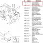 663-42111 Steering Tiller Handle Assembly Yamaha Enduro 697-W0084-00-4D 48-55HP