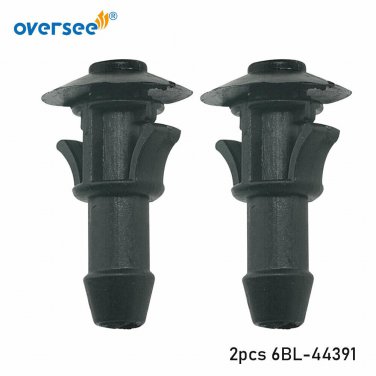 2Pcs 6BL-44391 Nipple Nylon For Yamaha Outboard Parsun F15-05000009 6H3-44391
