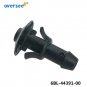 2Pcs 6BL-44391 Nipple Nylon For Yamaha Outboard Parsun F15-05000009 6H3-44391
