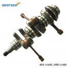 6H3-11400 Crankshaft Assy For 2T 60HP Yamaha Outboard 6K5 Model Parsun 69D-11400 6H3-11400 Crankshaft Assy For 2T 60HP Yamaha Outboard 6K5 Model Parsun 69D-11400