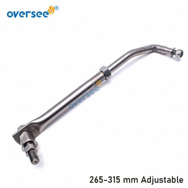 Stainless Steel Outboard Motor Steering Link Rod Kit Size 265-315 mm Adjustable
