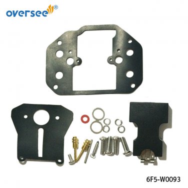 6F5-W0093 Carburetor Repair Kit For Yamaha 40HP 2-Stroke Outboard Old Model 6F6