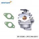 Carburetor 3R1-03200-1 For 4T 4-6HP Tohatsu Nissa Mercury Outboard Motor 803522T Carburetor 3R1-03200-1 For 4T 4-6HP Tohatsu Nissa Mercury Outboard Motor 803522T