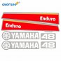 For Yamaha 48HP 2 Stroke Outboard Graphics/Sticker Kit Top Cowling Sticker