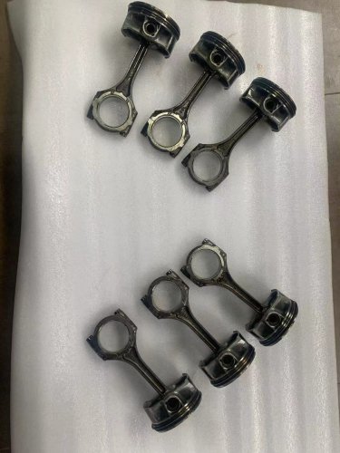 6pcs 12111-98L00 Pistion &Ring Con Rod Assy For SUZUKI Outboard 350HP V6 2018-19