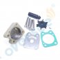 Water Pump Impeller Kit 6E0-W0078-A2 For 2T 4HP 5HP Yamaha Powertec Outboard