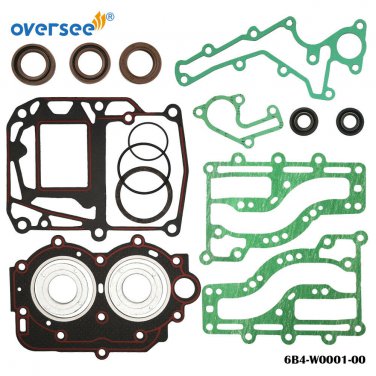 6B4-W0001 Power Head Gasket Kit For Yamaha 9.9 15HP Outboard Motor 6B4-W0001-00