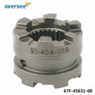 67F-45631 Clutch Dog For Yamaha Outboard Motor 4T F70 F80 F100 67F-45631-00 6D8 67F-45631 Clutch Dog For Yamaha Outboard Motor 4T F70 F80 F100 67F-45631-00 6D8