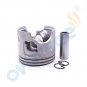 Oversee 64D-11631 + 64D-11642 PISTON & RING SET FOR YAMAHA V4 150-225HP OUTBOARD