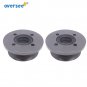 2pcs 6H1-43821 Tilt Trim End Cap & Wrench For Yamaha 2/4T 60-70-85-90HP Outboard