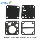 6E0-24471 & 24411 & 24435 & 24434 Gaskets Fuel Pump Repair Kit For YAMAHA 4 -5HP 6E0-24471 & 24411 & 24435 & 24434 Gaskets Fuel Pump Repair Kit For YAMAHA 4 -5HP