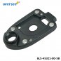 Oversee 6L5-45321 Plate Water Pump &6L5-45315 Gasket For Yamaha 2T 3HP Outboard