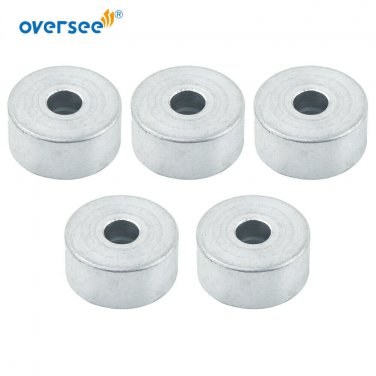 5pcs 55321-87J01 Round Zinc Anode For Suzuki Outboard Motor 4T 55321-87J00