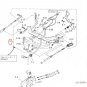 3A1-83880-1 Remote Control Fitting Kit For Tohatsu Outboard 25HP 30HP Mercury