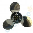 9-1/4x11 Stainless Propeller 11 Pitch For 9.9HP 15HP 63V 6B4 Yamaha 3121-093-11 9-1/4x11 Stainless Propeller 11 Pitch For 9.9HP 15HP 63V 6B4 Yamaha 3121-093-11