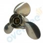 9-1/4x11 Stainless Propeller 11 Pitch For 9.9HP 15HP 63V 6B4 Yamaha 3121-093-11