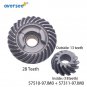 Gear Kit For Suzuki Outboard 4T DF2.5 Forward 57510-97JM0 & Pinion 57311-97JM0