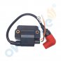 Ignition Coil 6E5-85570-10 With Spark Plug For 2 Strok 115-200HP Yamaha Outboard