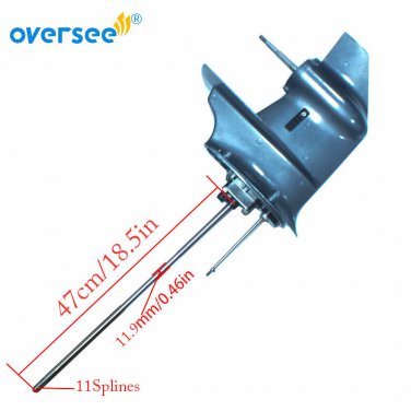 66M-45300-11-4D Long Lower Unit Assy Long For Yamaha Outboard 4 Stroke 9.9-15HP