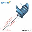 63V-45300-13-4D Long Lower Unit Assy For Yamaha Outboard 2 Stroke 9.9HP 15HP 63W 63V-45300-13-4D Long Lower Unit Assy For Yamaha Outboard 2 Stroke 9.9HP 15HP 63W