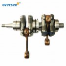 Oversee 61N-11400-00 69P Crank Sahft Assy For 2T 25 30HP Yamaha Marine Outboard