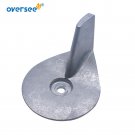 Oversee Zinc Trim Tab Anode 822157 For Mercury Outboard Motor 822157T2 822157C2