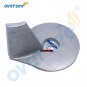 Oversee Zinc Trim Tab Anode 822157 For Mercury Outboard Motor 822157T2 822157C2