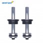 2pcs Tilt Trim Piston Sub Assy 6H1-43820 + 6H1-43821 For Yamaha Outboard 75-90HP