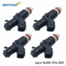 4PCS 16450ZY6003 Injector For HONDA BF 135 150 225 250HP 16450-ZY6-003 Outboard 4PCS 16450ZY6003 Injector For HONDA BF 135 150 225 250HP 16450-ZY6-003 Outboard