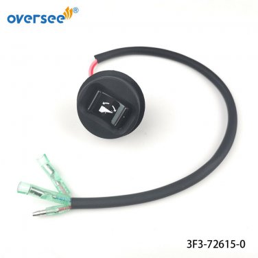 Oversee 3F3-72615 Power Tilt Trim SWITCH For Tohatsu Nissan 25-30 70HP Outboard