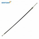 Throttle Cable Stainless Steel For Yamaha 25HP 30HP Outboard Engine 61N-26311-00