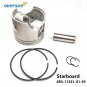 6R5-11631-01-93 & 6R5-11642 Piston Kit STD For Yamaha 115-225HP Outboard 90mm