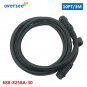 10Pin Wire Hardness Twin Sockets Extend Cable 9.8-10FT For Yamaha 688-8258A-30