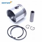 369-00001-0 + 351-00011 Piston & Ring Kit For Tohatsu Mercury Mariner 4HP-5HP 2T 369-00001-0 + 351-00011 Piston & Ring Kit For Tohatsu Mercury Mariner 4HP-5HP 2T