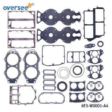 6F3-W0001 Power head Gasket Kit For Yamaha Outboard 2T 115 130HP 6F3-W0001-A4