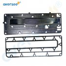 688-41111 Exhaust Inner Cover 688-41112 Gasket For Yamaha 15HP F15AMH 2T Outboar 688-41111 Exhaust Inner Cover 688-41112 Gasket For Yamaha 15HP F15AMH 2T Outboar