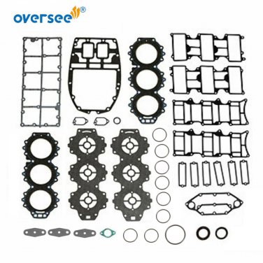 Oversee 61A-W0001-A1 Power Head Gasket Kit For Yamaha Outboard Motor 2T V6 225HP