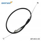 66T-26311-00 Throttle Cable For Yamaha Outboard 2T 40HP 40X Parsun T40 Hidea HDX
