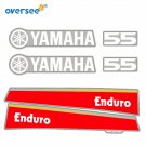 For Yamaha 55HP 2 Stroke Outboard Graphics/Sticker Kit Top Cowling Sticker For Yamaha 55HP 2 Stroke Outboard Graphics/Sticker Kit Top Cowling Sticker