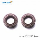 2PCS 93101-13M12 Oil Seal For Yamaha Outboard 2T Parsun Hidea HDX SEAPRO 3-4HP 2PCS 93101-13M12 Oil Seal For Yamaha Outboard 2T Parsun Hidea HDX SEAPRO 3-4HP
