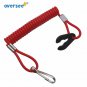 Oversee Safety Lanyard Clip Stop Switch 682-82556-00 For All Yamaha outboard