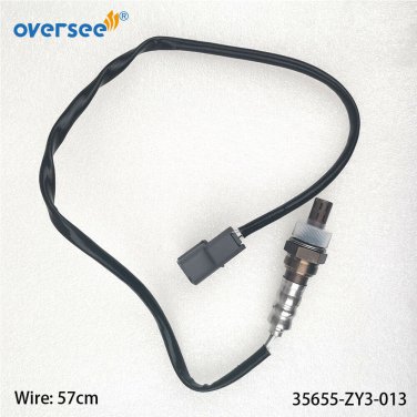 Oversee Oxygen Sensor 35655-ZY3-013 Wire 57cm For Honda 200/225HP Outboard BF225