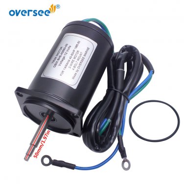 12V 2 Wire 4 Bolt 6H5-43880-02 Tilt Trim Motor For Yamaha 40-50HP Outboard 10836
