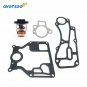 60C/140F 66M Thermostat Gasket Kit 66M-12411 & 62Y-12414 For 4T Yamaha Outboard