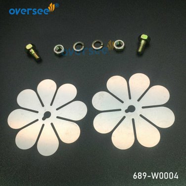 Reed Valve Plaste Set For 2T 25HP 30HP YAMAHA Outboard Motor Block 689-W0004