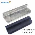 663-45376 Guide Seal Damper & 63D-45375 Seal Rubber For Yamaha 40HP Outboard HDX 663-45376 Guide Seal Damper & 63D-45375 Seal Rubber For Yamaha 40HP Outboard HDX