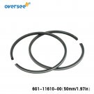 50mm Piston Ring Set STD 6G1-11610 For Yamaha Outboard 2T 4/6/8HP 6G1-11610-00 50mm Piston Ring Set STD 6G1-11610 For Yamaha Outboard 2T 4/6/8HP 6G1-11610-00