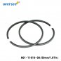 50mm Piston Ring Set STD 6G1-11610 For Yamaha Outboard 2T 4/6/8HP 6G1-11610-00