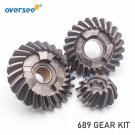 689 GEAR Kit For Yamaha Outboard 2T 25 30HP Forward 689-45560 Reverse 689-45571